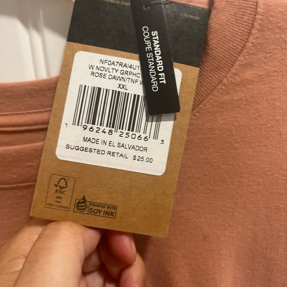 NWT North Face Womens T Shirt - Picture 3 of 6